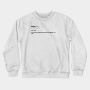 Pointless Vandalism Crewneck Sweatshirt